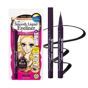 Heroine Make Smooth Liquid Eyeliner bottle close-up for lasting wear