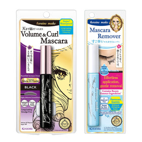 Heroine Make volume-curl-mascara enhances lift and separation for bold, defined lashes.