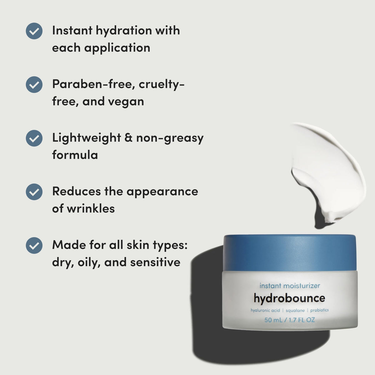 Hims & Hers Hydrobounce in a morning skincare routine shot.