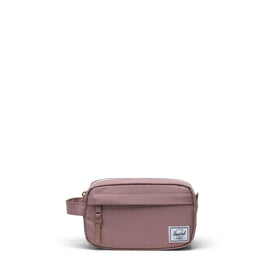 Herschel Chapter small travel kit cover showing compact on-the-go design for travel