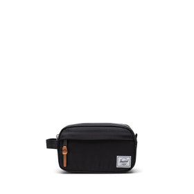 Herschel Chapter Small Travel Kit front view shows compact organization