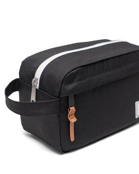 Herschel Chapter Travel Kit front pocket keeps small items organized on the go