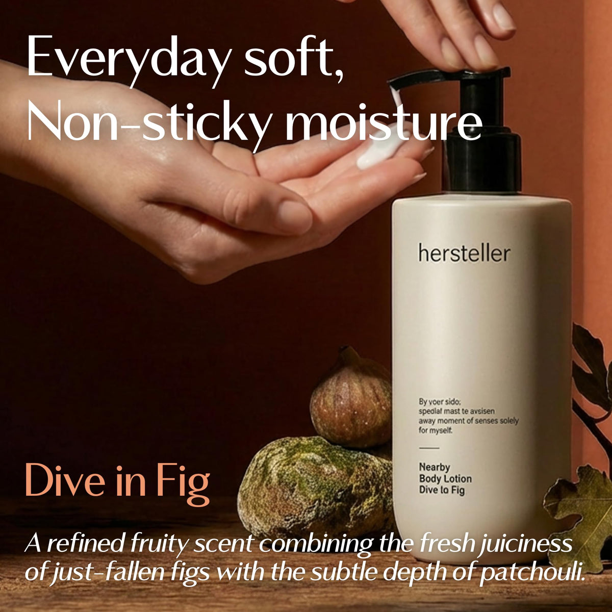 Fig fragrance swirl offers inviting scent for unwinding after a long day.