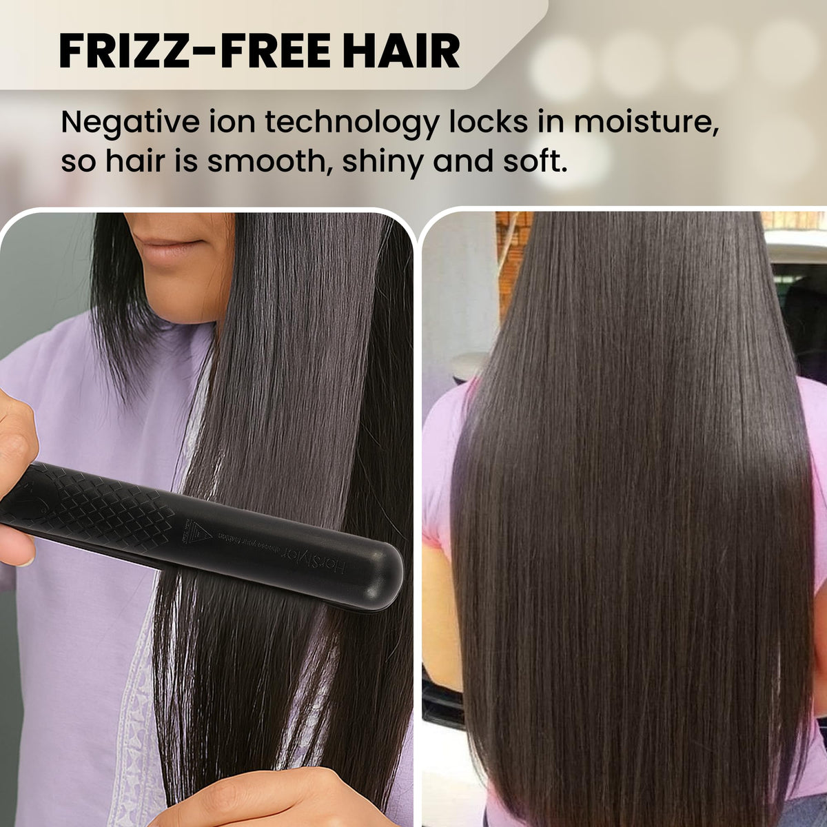 HerStyler Forever Flat Iron supports up to 460°F for versatile looks