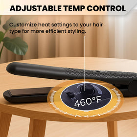 HerStyler Forever Flat Iron's durable build withstands travel