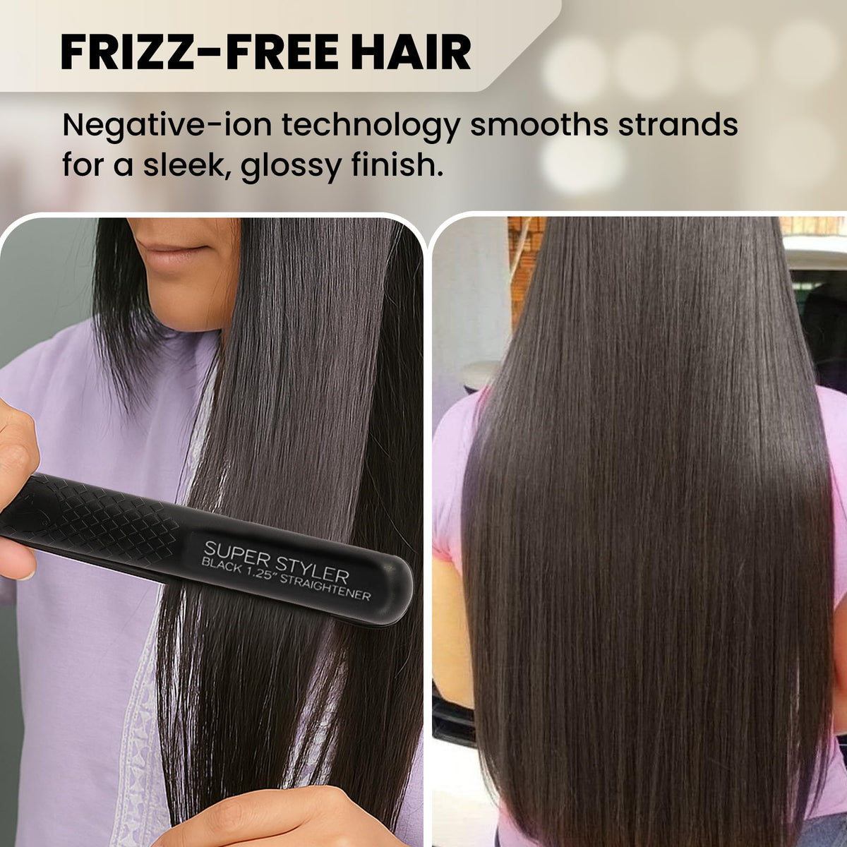 Herstyler Superstyler Onyx travel-friendly compact design for on-the-go use.