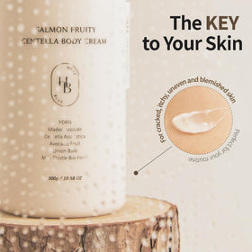 HEVEBLUE moisture swatch demonstrating long-lasting hydration.
