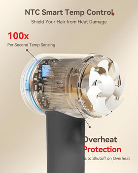 HEXTEK lightweight design enables comfortable handling.