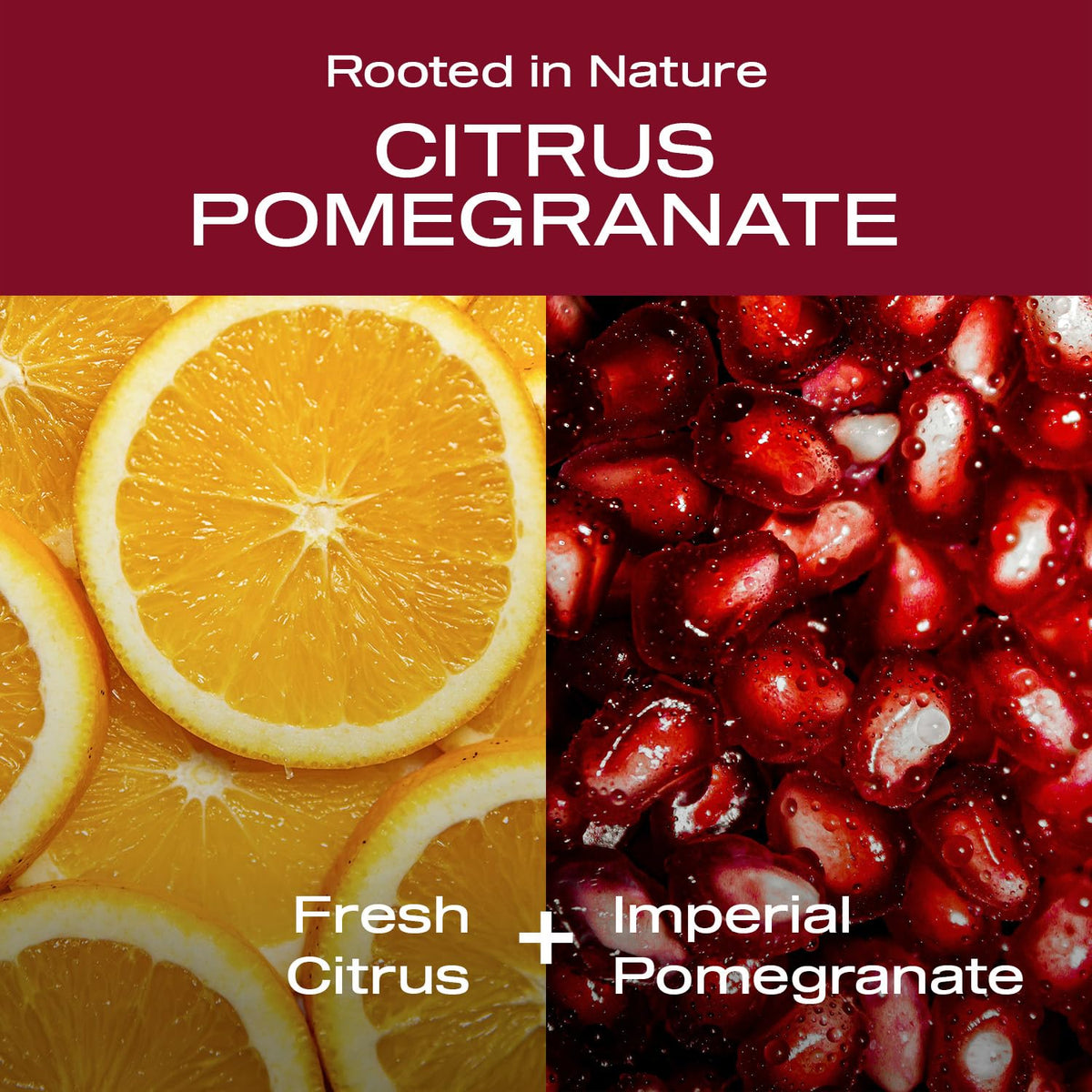 Hey Humans deodorant scent citrus pomegranate offers a refreshing fragrance.