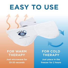 Heyedrate eye mask cold therapy for puffiness relief.
