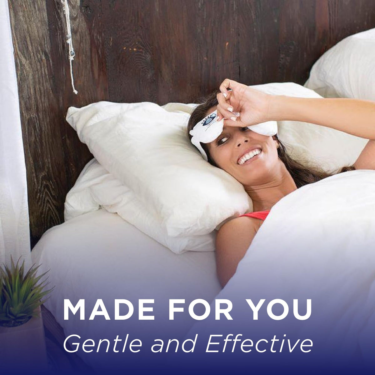Heyedrate eye mask freezer safe for chilled relief on swollen eyes.