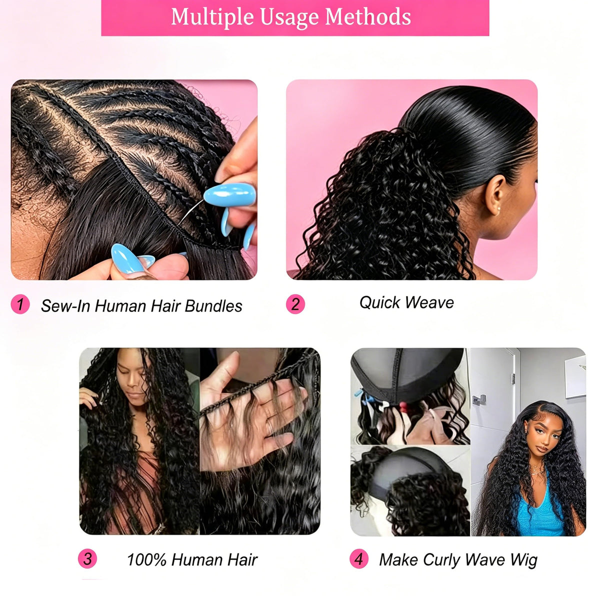 HEYKNOT Burmese Curly Bundles double weft closeup reveals durability and reduced shedding