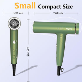 Heylike compact lightweight dryer ideal for home and on the go use.