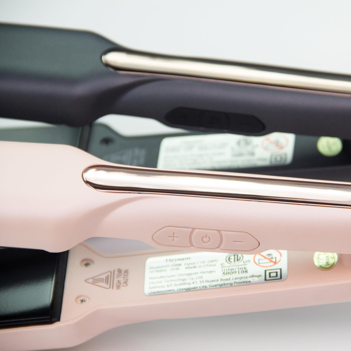 Heysam Smooth-glide plates minimize snag for comfortable styling