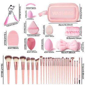 HGHDBT blush brush blends color smoothly for natural-looking cheeks