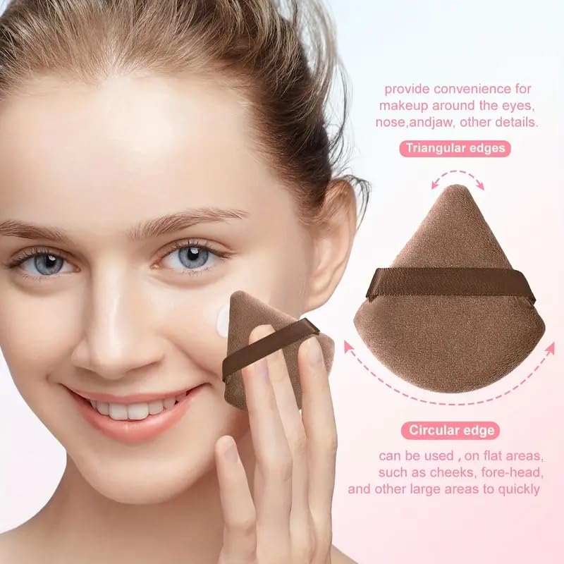 HGHDBT blush brush ensures natural-looking flush on cheeks.