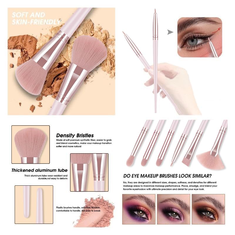HGHDBT foundation brush for smooth, even coverage and natural look