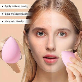 HGHDBT powder and contour brush kit to shape and set makeup
