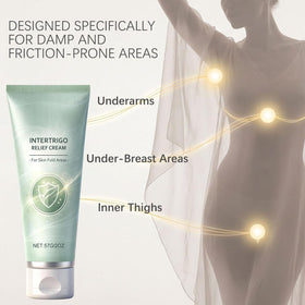 Hglyxoae intertrigo cream label closeup highlighting zinc oxide and undecylenic acid benefits.
