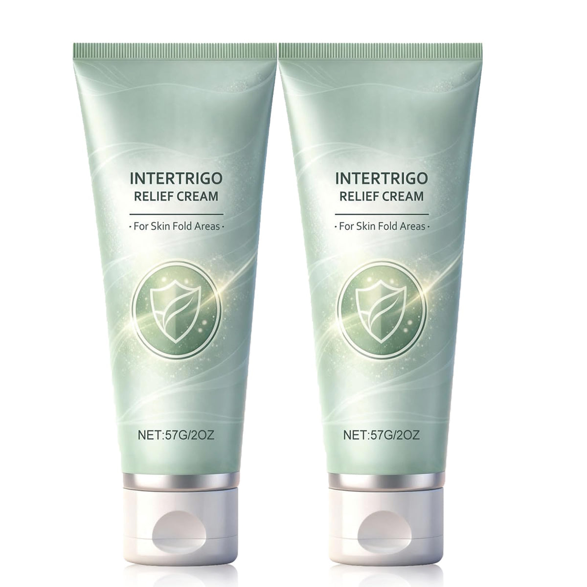 Hglyxoae intertrigo cream tube front for daily protection in skin folds.
