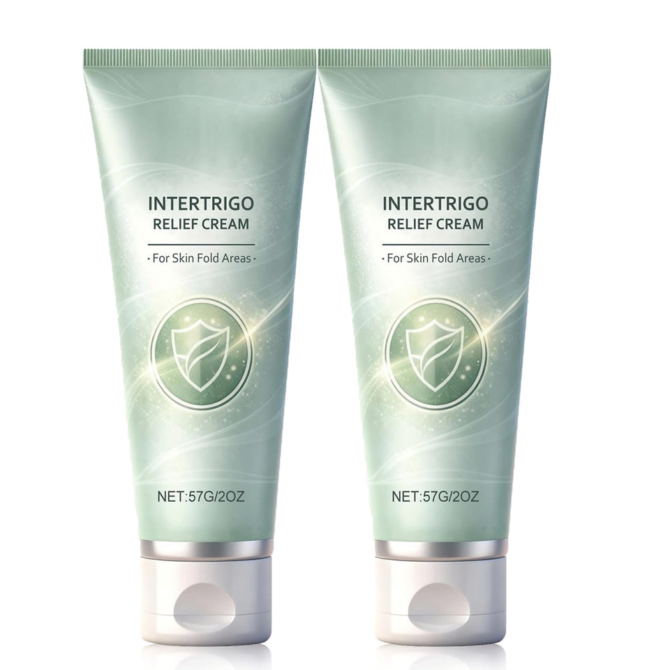 Hglyxoae intertrigo cream tube front for daily protection in skin folds.