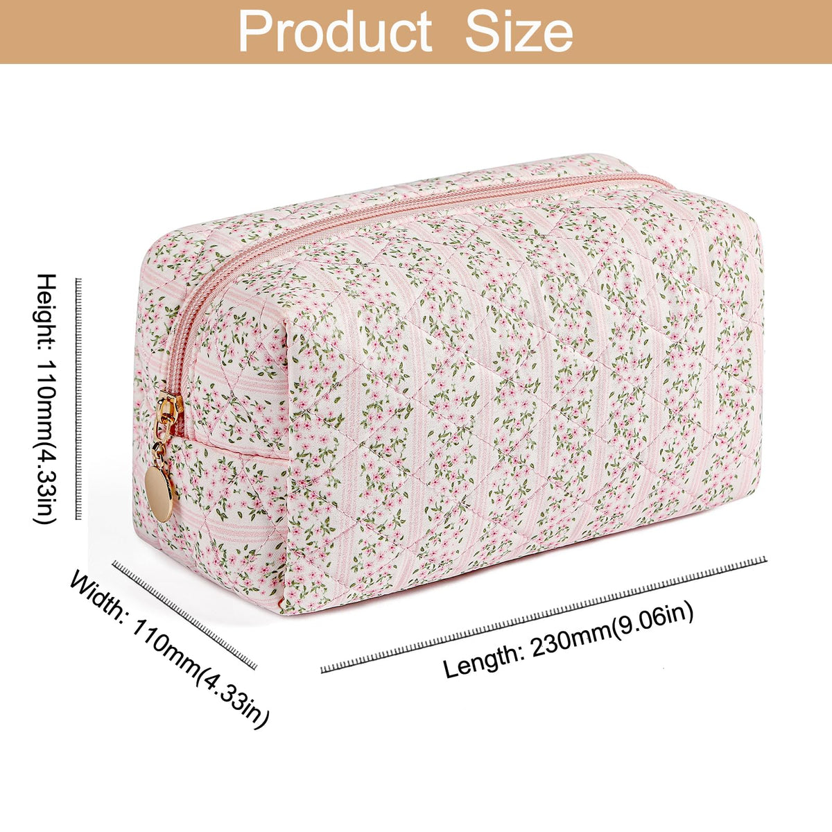 HHQQWZ bag features durable scratch-resistant material and sturdy zipper