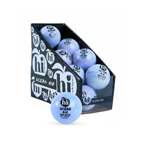 Hi Peach Layne Ocean Air Bath Bombs 12-pack ready for at-home spa sessions.