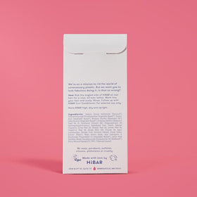 HIBAR Curl Shampoo Bar plastic-free packaging on recyclable material.