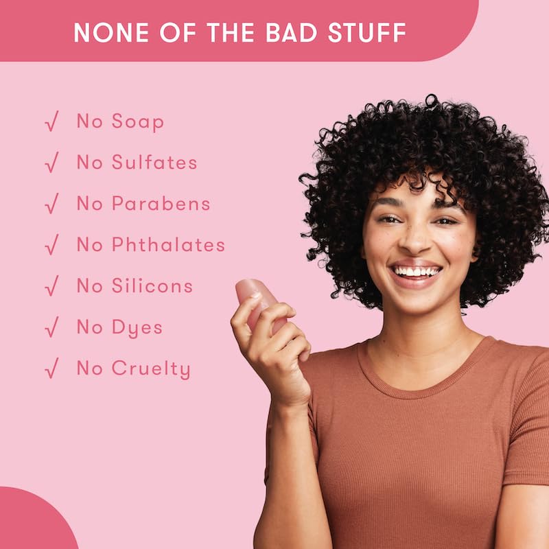 HIBAR Curl Shampoo Bar solid formula is silicone-free and color-safe.