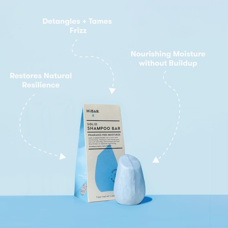 HIBAR plastic-free packaging supports eco-friendly hair care.
