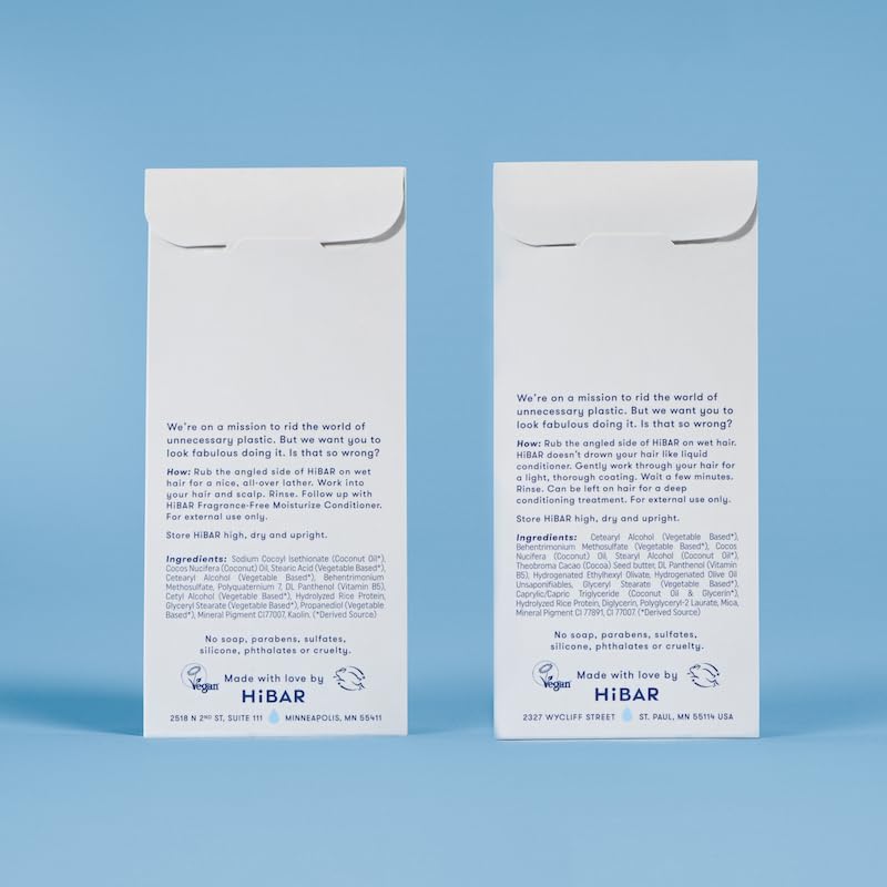 HIBAR packaging is plastic-free, eco-friendly choice for sustainable routines.
