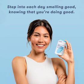 HIBAR Sensitive Deodorant Travel Size for on-the-go freshness.