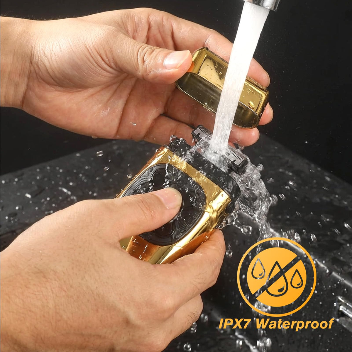 HiBig cleaning brush helps keep blades hygienic and ready.