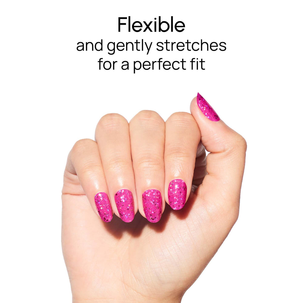 No dry time with Hibiscus Heat—peel, press, and go