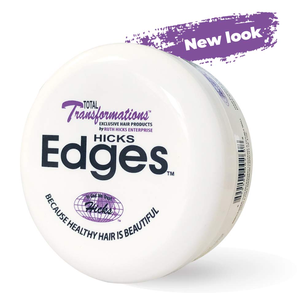 Hicks Edges Pomade application with comb for precise shaping