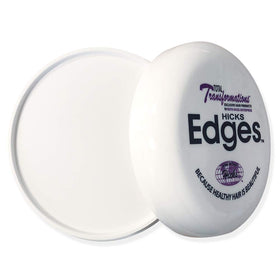 Hicks Edges Pomade demonstrating edge control at the hairline