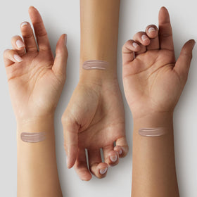 Under-eye application with Hide concealer for brightening and concealment