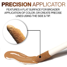 Vanity setup with Hide concealer for quick on-the-go retouching