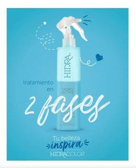 Hidra Hidro Active application scene suggests simple daily use for any hair type.