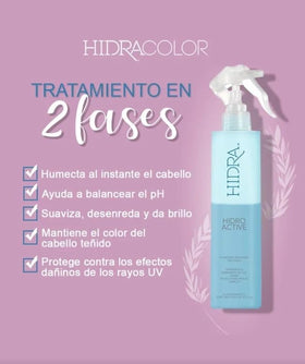 Hidra Hidro Active shine shot captures glossy, healthy-looking strands.