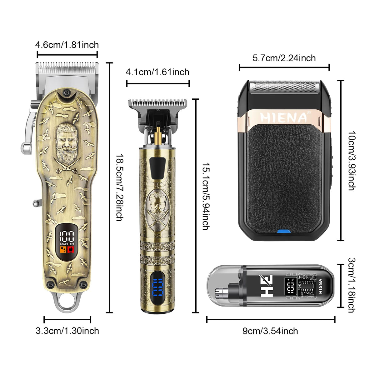 Hiena Pro complete grooming kit, ideal gift for him