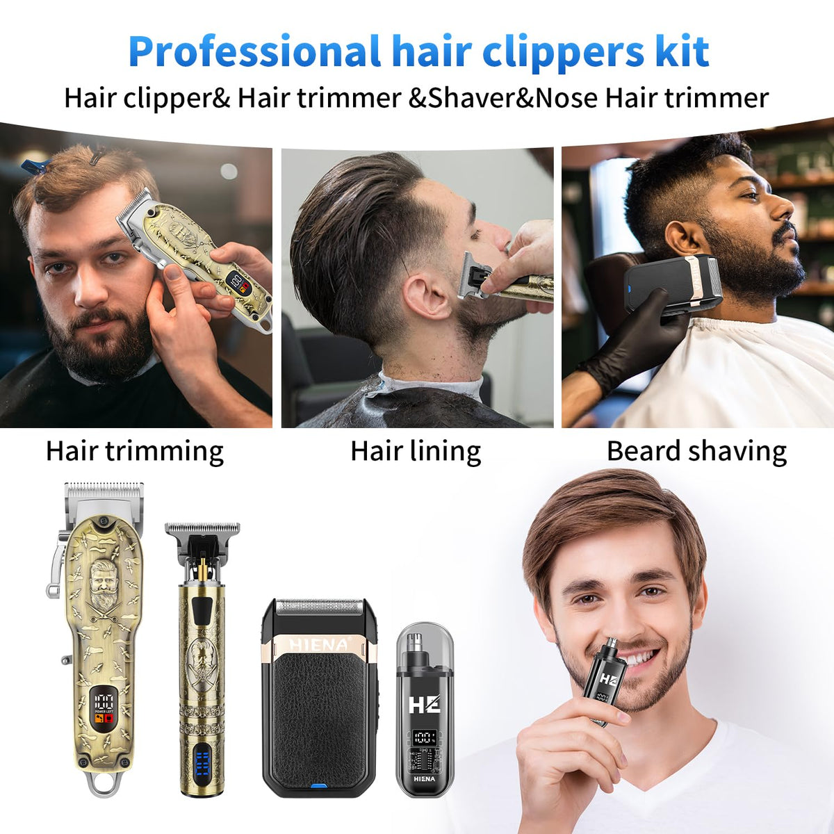 Hiena Pro cordless design with USB fast charging