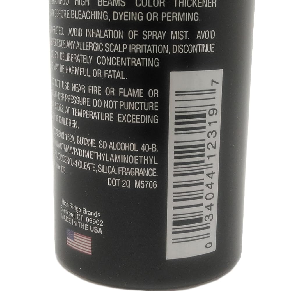 High Beams Color Thickener 3-pack display showing value and convenience.