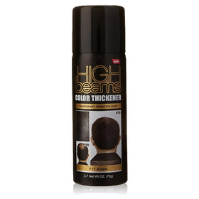 High Beams Color Thickener spray-action close-up for quick, temporary color.