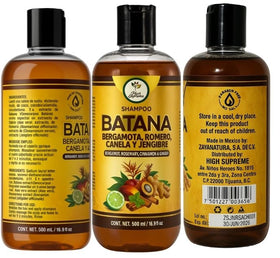HIGH SUPREME Batana Oil Shampoo dry-thinning-hair scene showcases versatile unisex care.