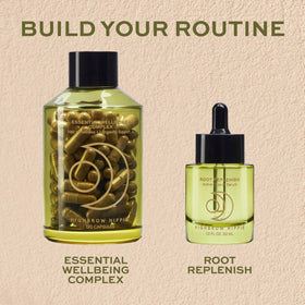 Highbrow Hippie Root Replenish finish leaves soft, shiny hair post-use.