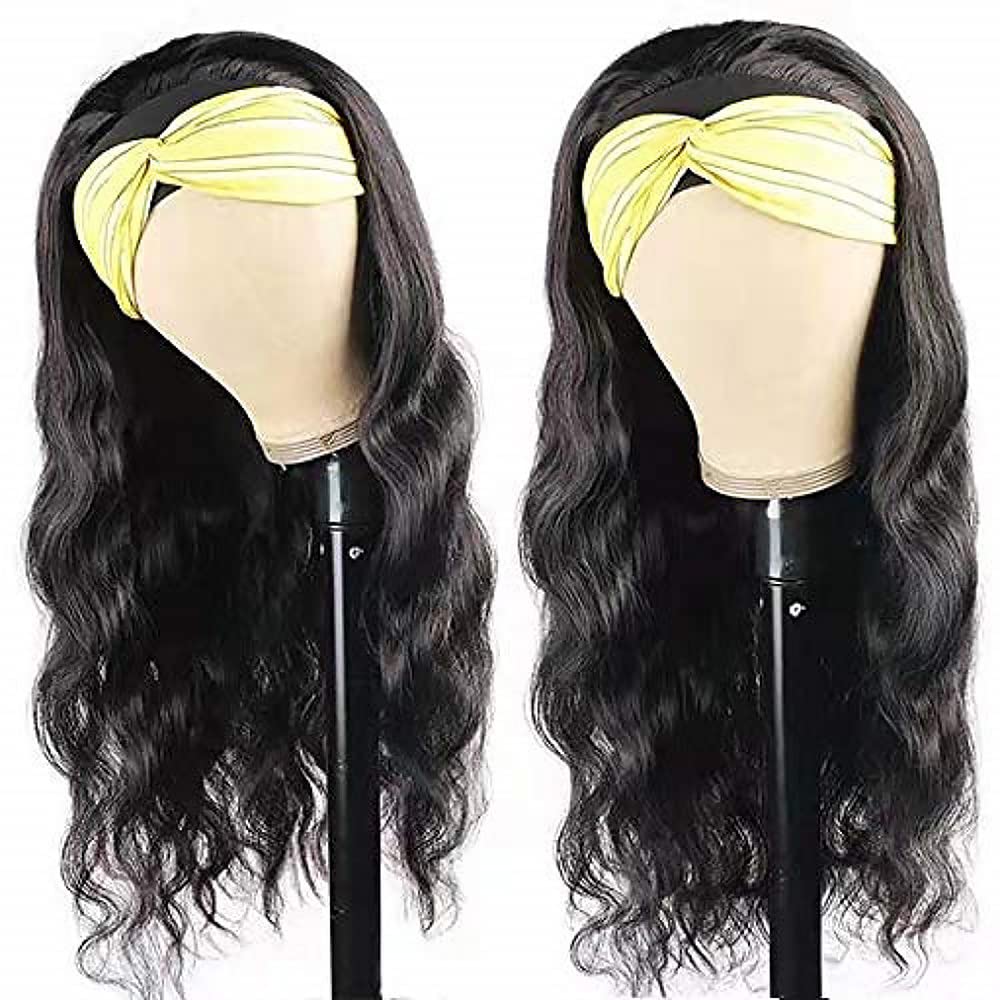 Higher 20-inch wig in natural color for fuller movement