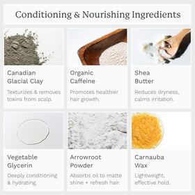 Highland The Wash includes quinoa and lentil proteins to strengthen hair fibers.