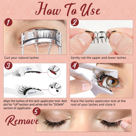 Higu Clace beginner-friendly instructions for simple application.