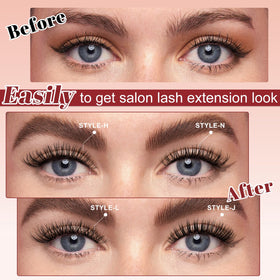 Higu Clace magnetic eyelash applicator duo for quick placement.